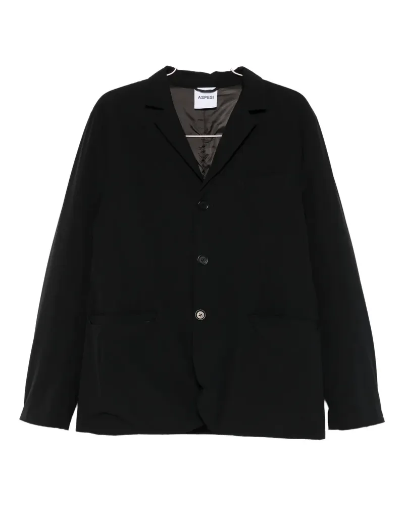 ASPESI Paper Jacke - Schwarz Schwarz