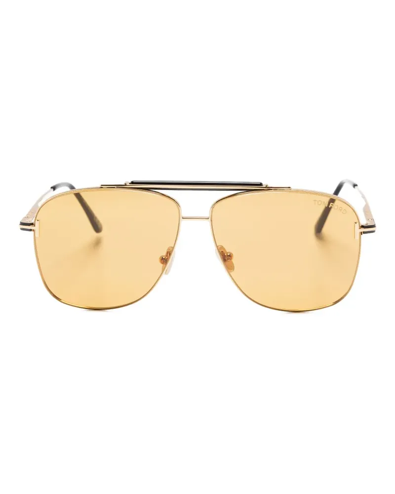 Tom Ford Jaden Sonnenbrille aus Gold Gold