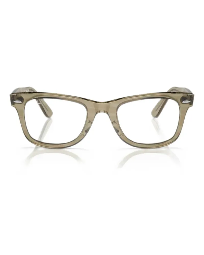 Ray Ban Wayfarer square-frame sunglasses - Nude Nude