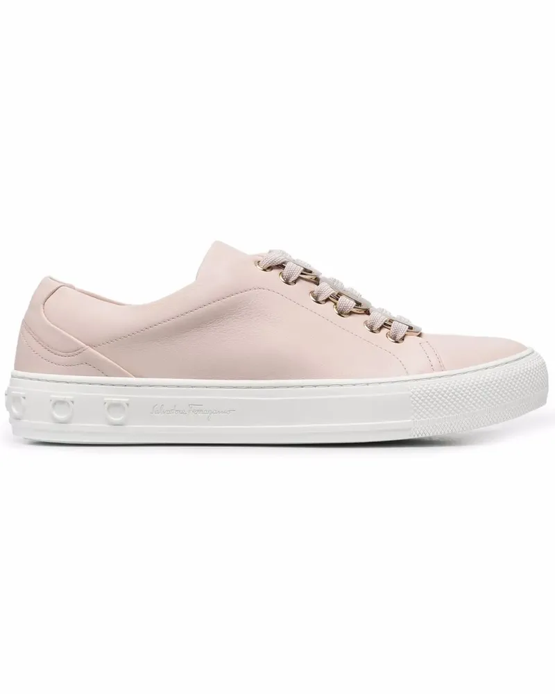 Ferragamo Sneakers mit Schleifendetail - Rosa Rosa