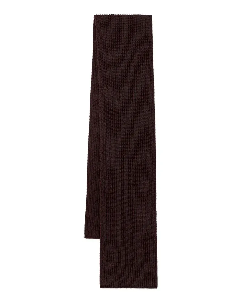 Marc O'Polo ribbed-knit scarf - Rot Rot