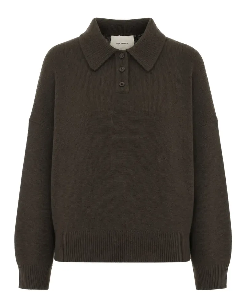 Lisa Yang Etta cashmere polo - Grün Grün
