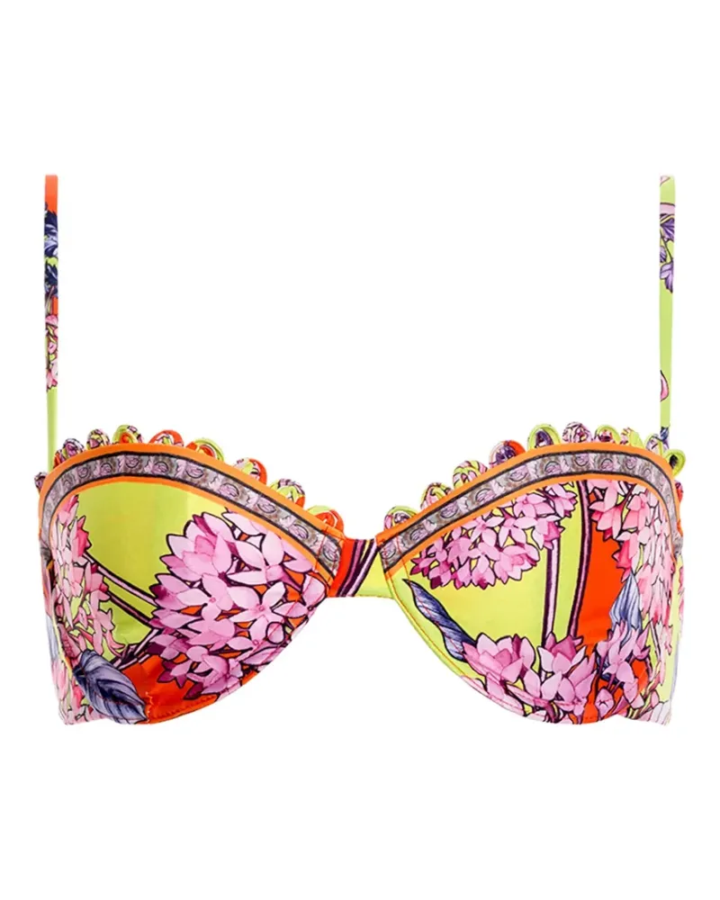AGUA BENDITA Floral Piper Bikinioberteil - Orange Orange