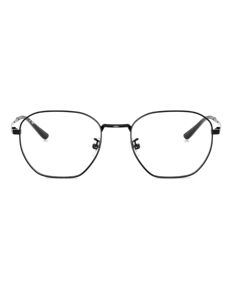 Ray Ban Geometrische RX8777D Titanbrille - Schwarz Schwarz