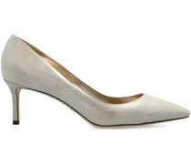 Spitze Romy Metallic-Pumps - Nude