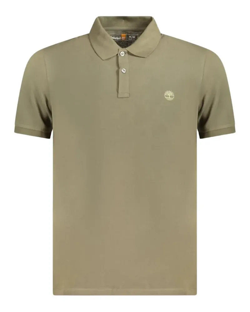 Timberland logo-embroidered polo shirt - Grün Grün