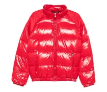 Steppjacke mit Reißverschluss - Rot