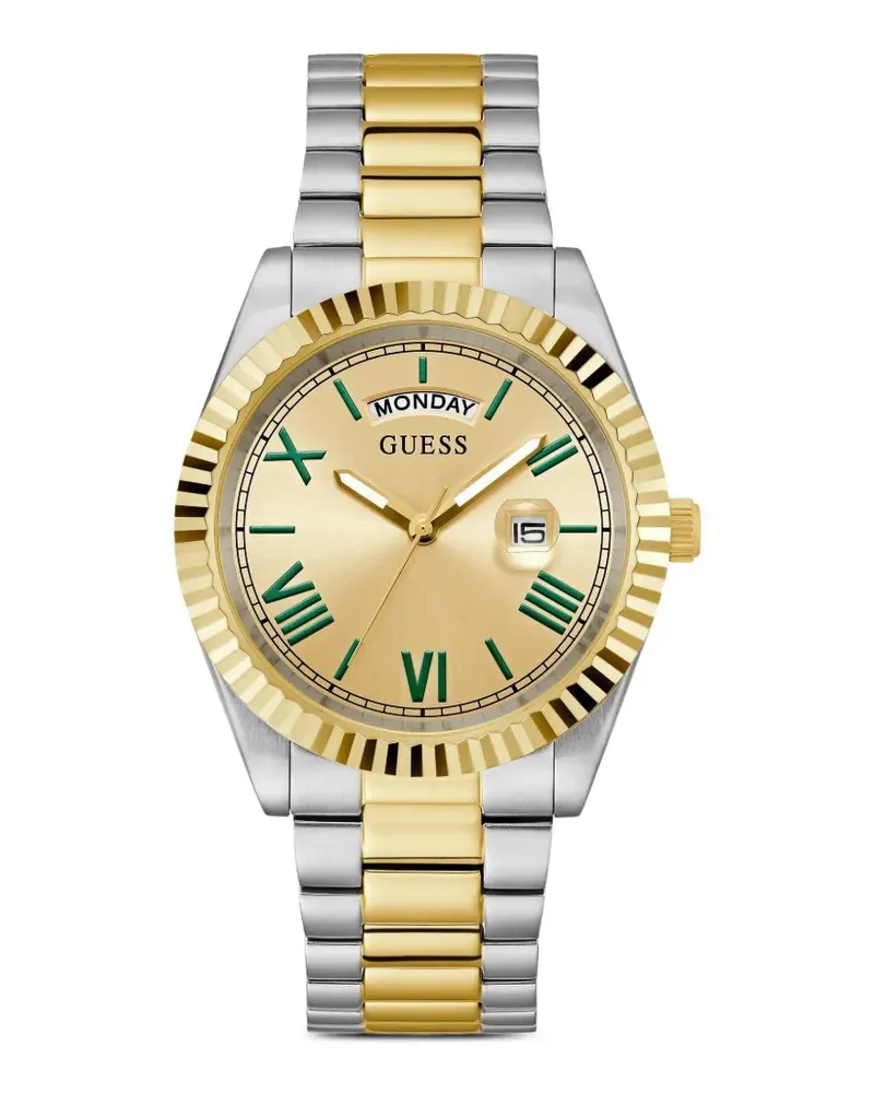 Guess Armbanduhr mit Logo-Detail 42mm - Gold Gold