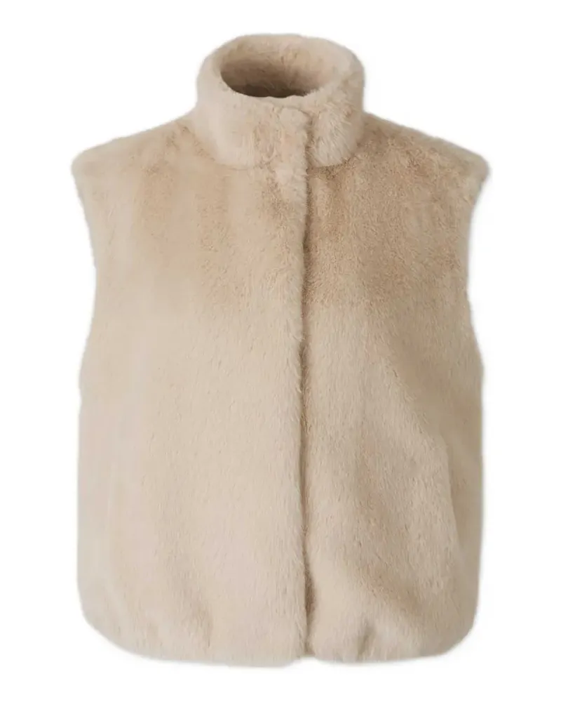 Herno faux-fur gilet - Weiß Weiß