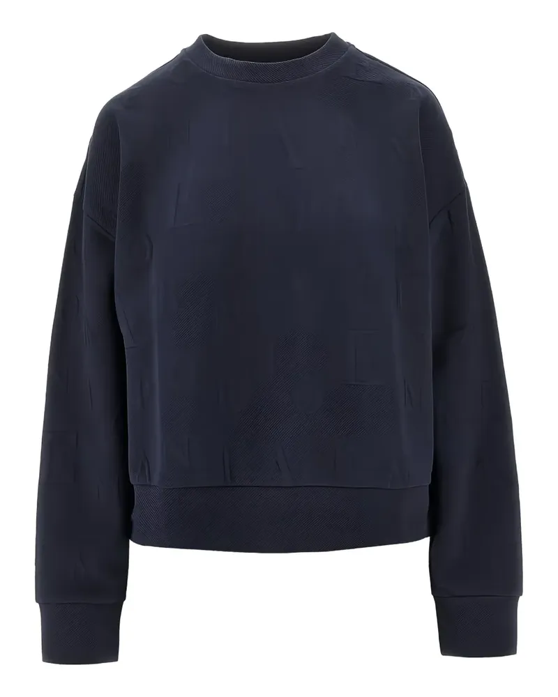 Emporio Armani crew-neck sweatshirt - Blau Blau