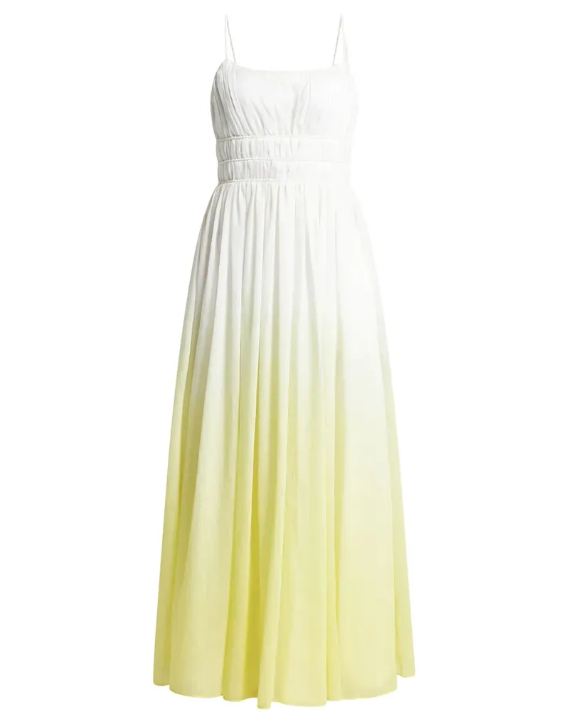 Aje. Kleid mit gerafften Details - Weiß Weiß
