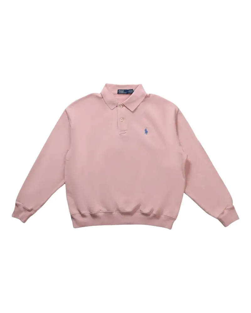 Ralph Lauren polo-collar sweatshirt - Rosa Rosa