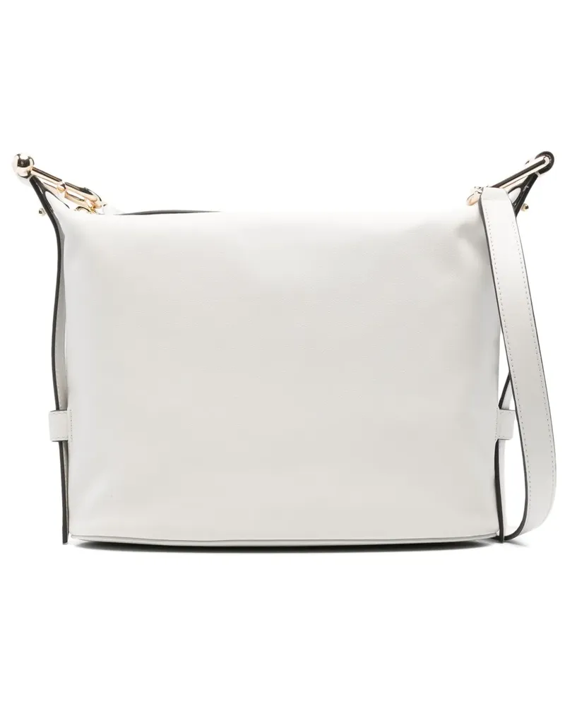Furla Mittelgroße Nuvola Schultertasche - Weiß Weiß