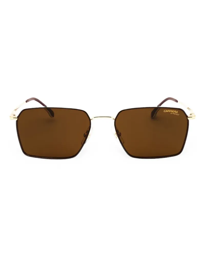 Carrera Sonnenbrille mit eckigem Gestell - Braun Braun