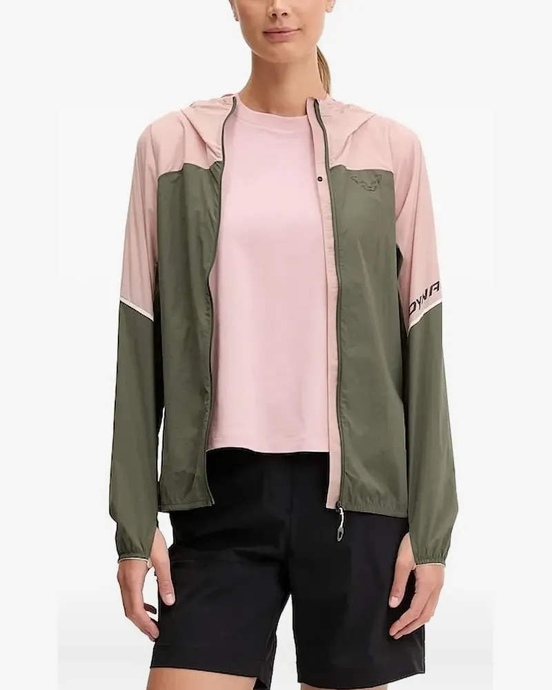 Dynafit Kapuzenjacke mit Einsätzen - Grün Grün