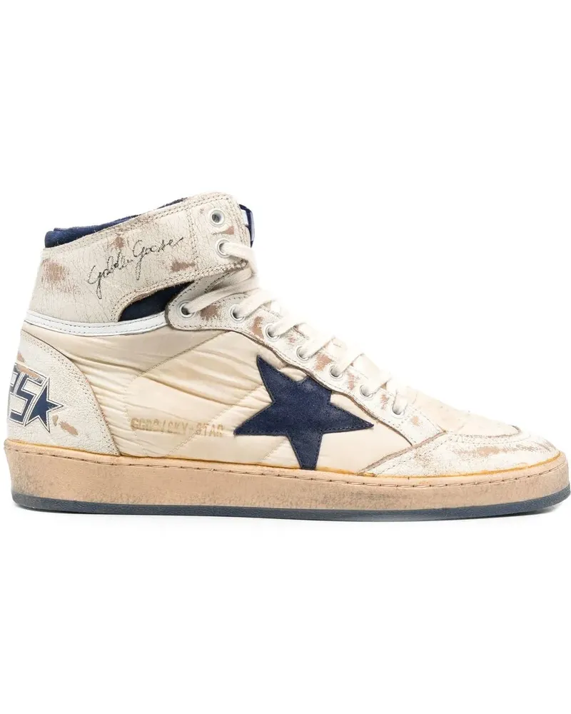 Golden Goose Superstar High-Top-Sneakers - Weiß Weiß