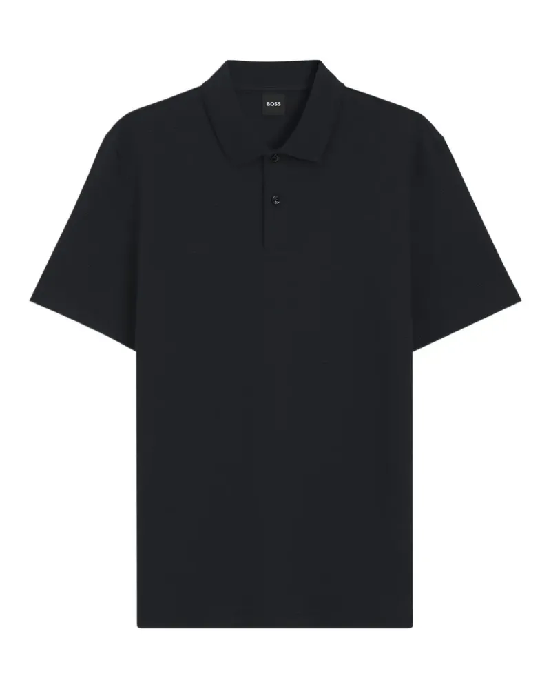 HUGO BOSS Kurzärmeliges Poloshirt - Blau Blau