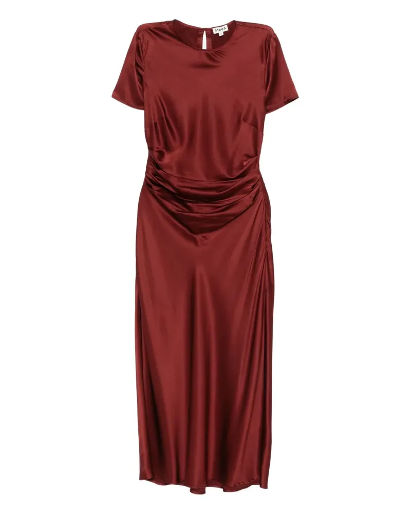 STAUD Marcel Kleid - Rot Rot