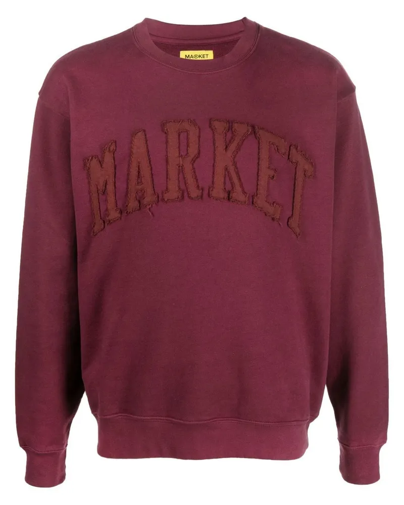 Market Sweatshirt mit Logo-Stickerei - Rot Rot