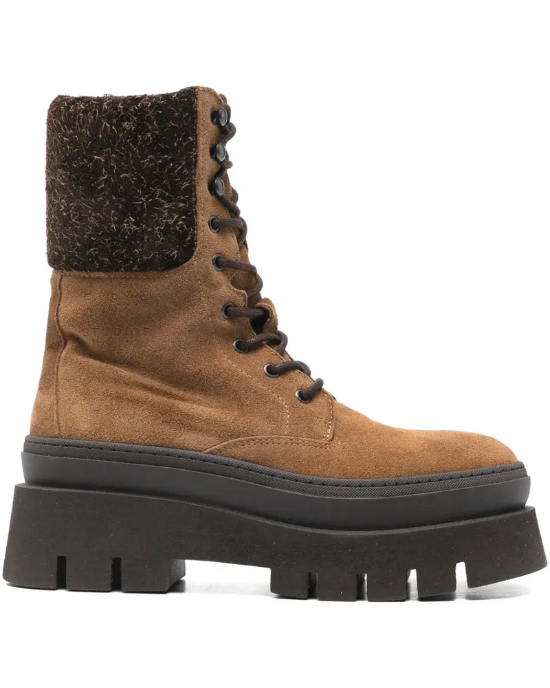 Copenhagen panelled boots - Braun Braun