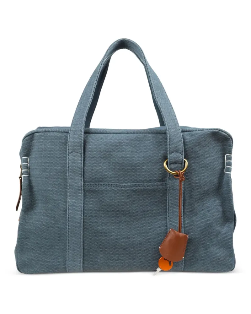 J.W.Anderson Weekender Tote Bag aus Canvas - Blau Blau