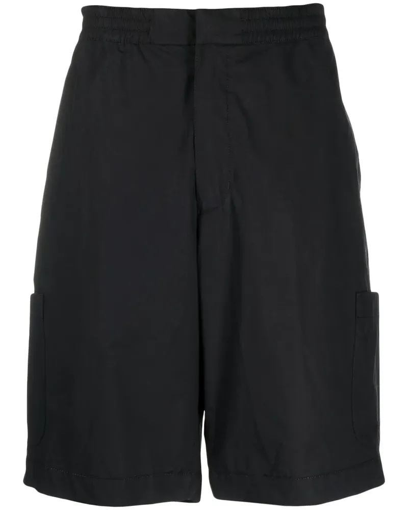 AMBUSH Knielange Shorts mit Kordelzug - Schwarz Schwarz