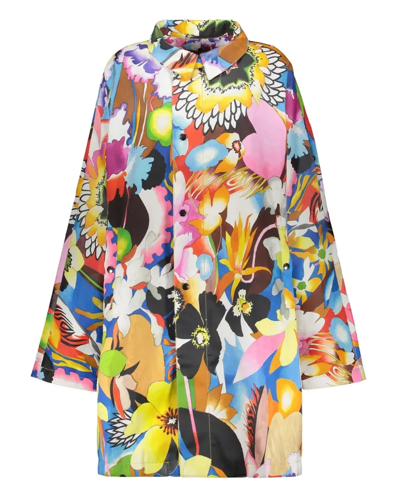 Missoni Trenchcoat mit Print - Gelb Gelb