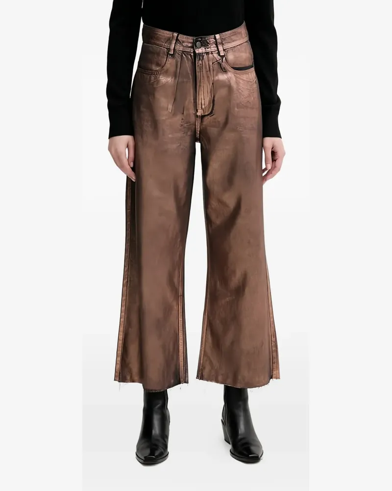 Benetton frayed jeans - Braun Braun