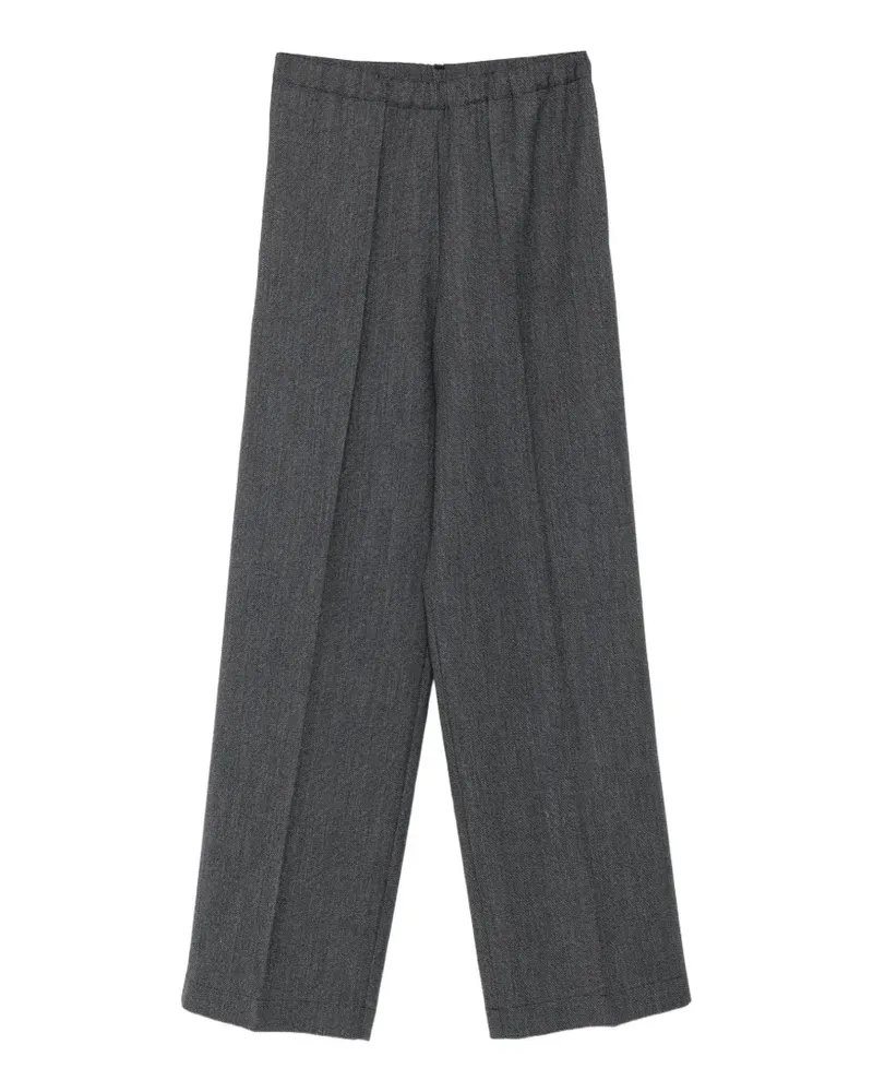 Fabiana Filippi Trevi elasticated-waistband trousers - Grau Grau