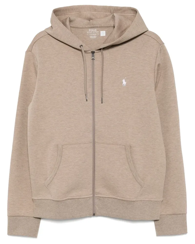 Ralph Lauren Kapuzenjacke mit Reißverschluss - Braun Braun