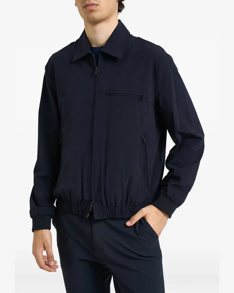 Emporio Armani Travel Essential Jacke aus Nylon - Blau Blau