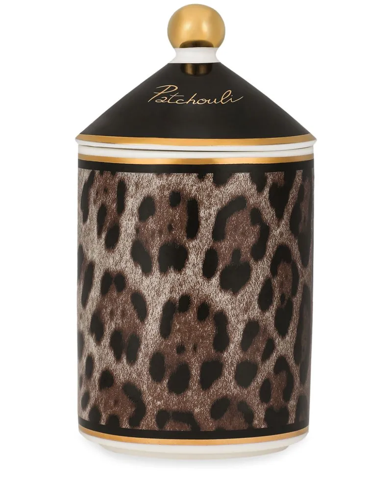 Dolce & Gabbana Patchouli-Duftkerze aus Porzellan - Braun Braun