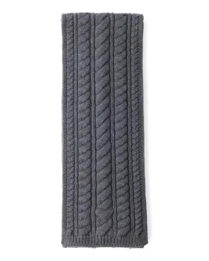 Prada wool scarf - Grau Grau