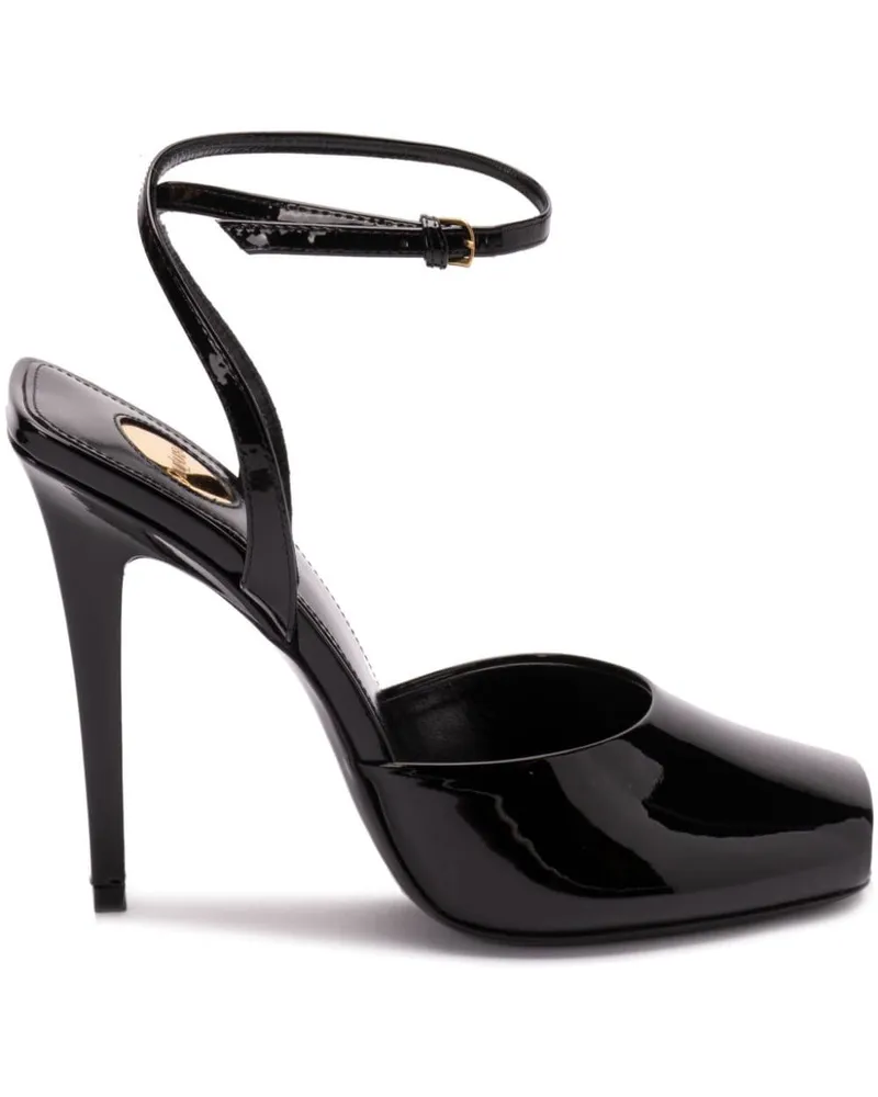 Saint Laurent La Scandale Pumps 110mm - Schwarz Schwarz