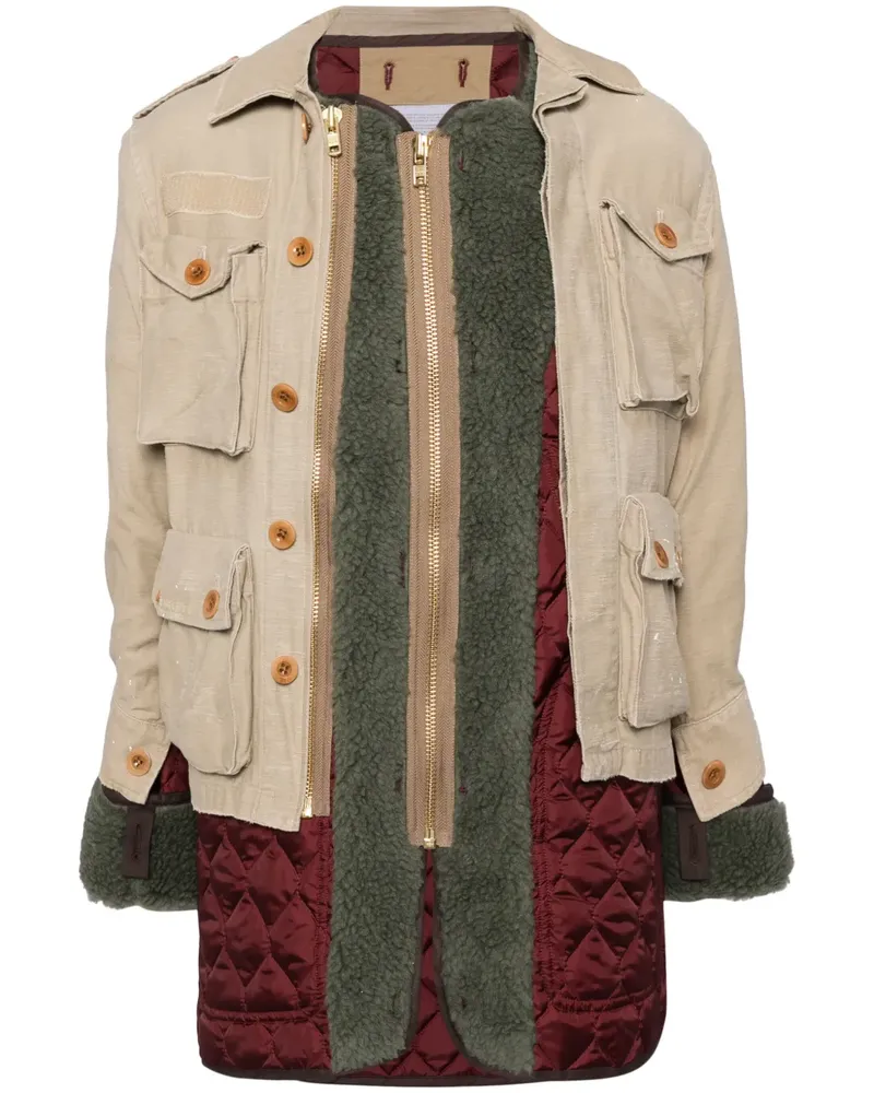 kolor Wattierte Jacke - Braun Braun