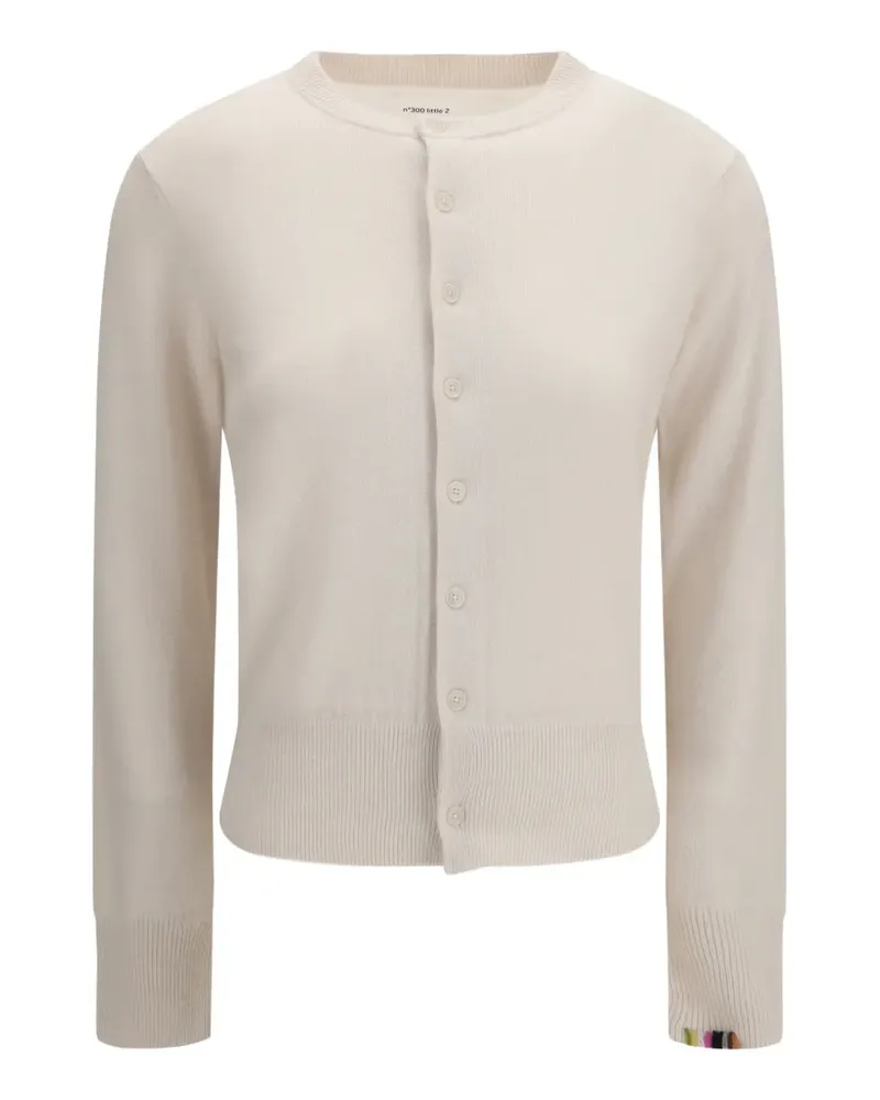 extreme cashmere n°300 Little 2 cardigan - Nude Nude