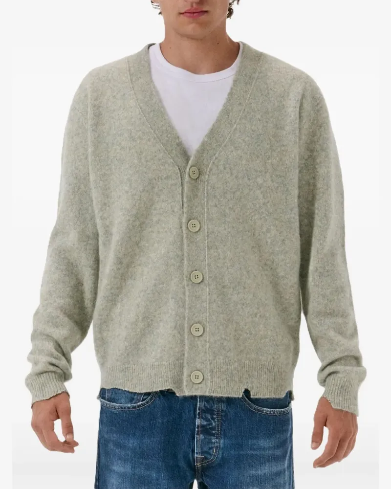 Cycle buttoned Cardigan - Grau Grau