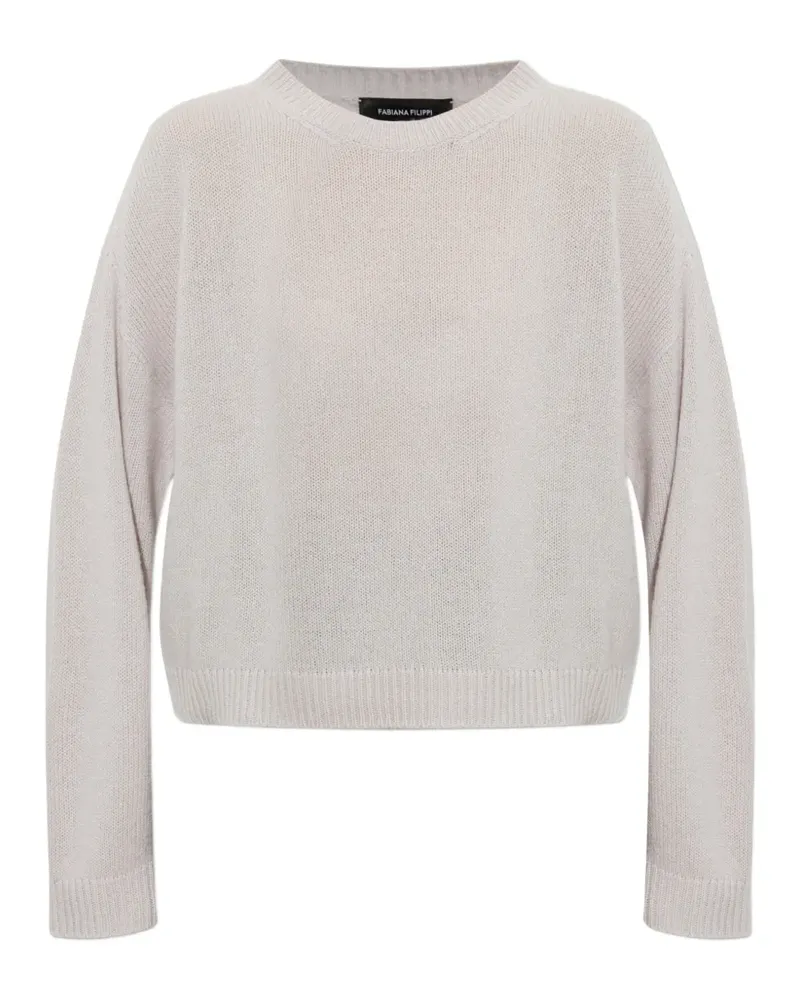 Fabiana Filippi cashmere crew-neck sweater - Violett Violett
