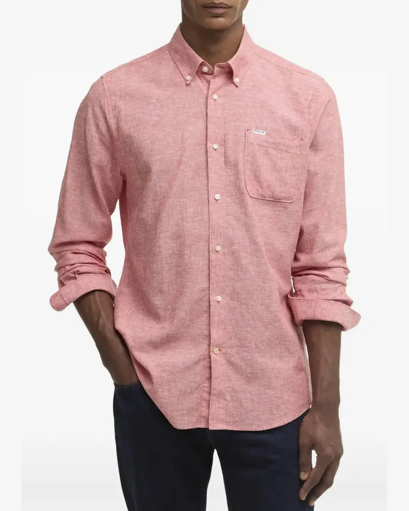 Barbour Nelson Hemd - Rot Rot