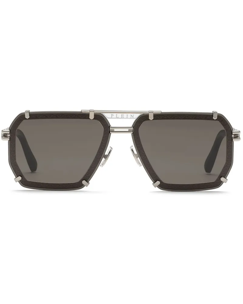 Philipp Plein Plein Legacy Sonnenbrille - Silber Silber