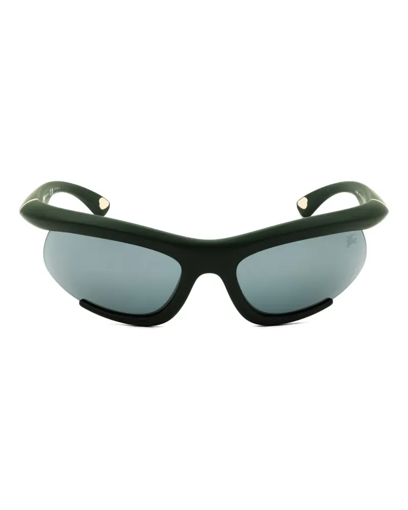 Burberry oval-frame sunglasses - Grün Grün