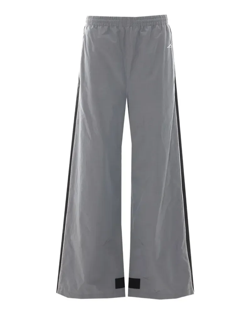 Balenciaga logo-print track pants - Grau Grau