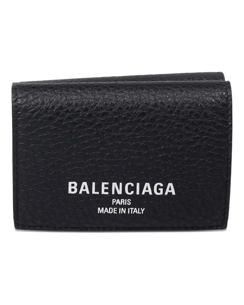 Balenciaga flap wallet - Schwarz Schwarz