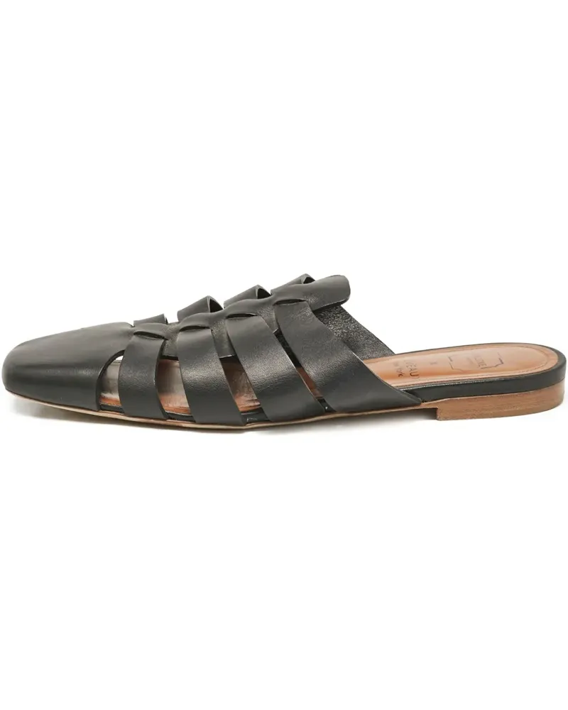 Malone Souliers x Deveaux pre-owned Mules - Schwarz Schwarz