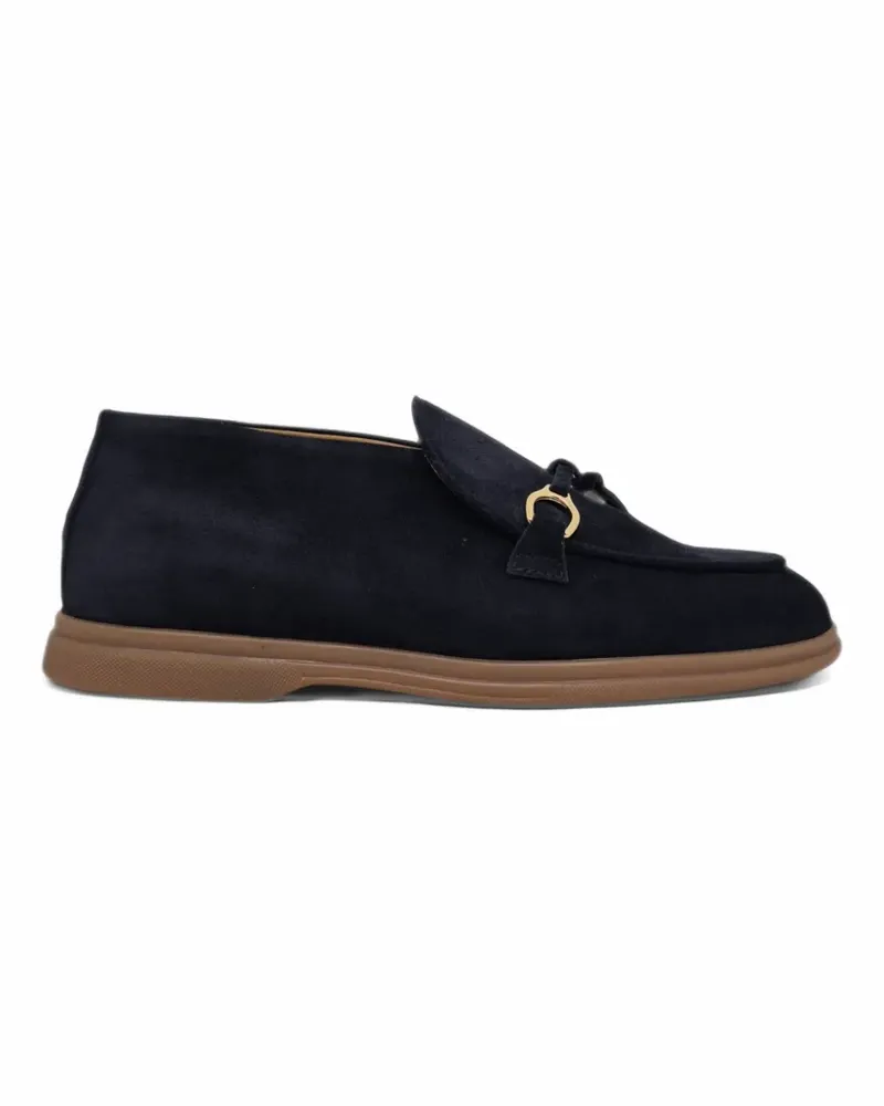 Henderson Lizzy Loafer aus Wildleder - Blau Blau