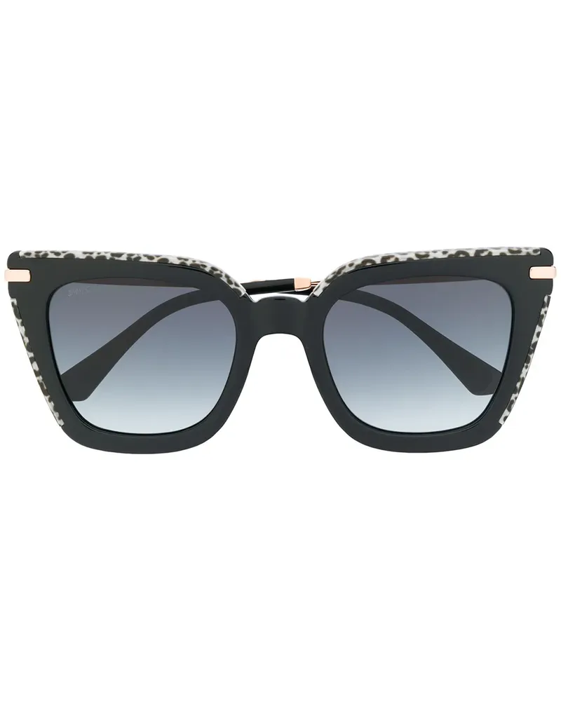 Jimmy Choo Ciara' Cat-Eye-Sonnenbrille - Schwarz Schwarz