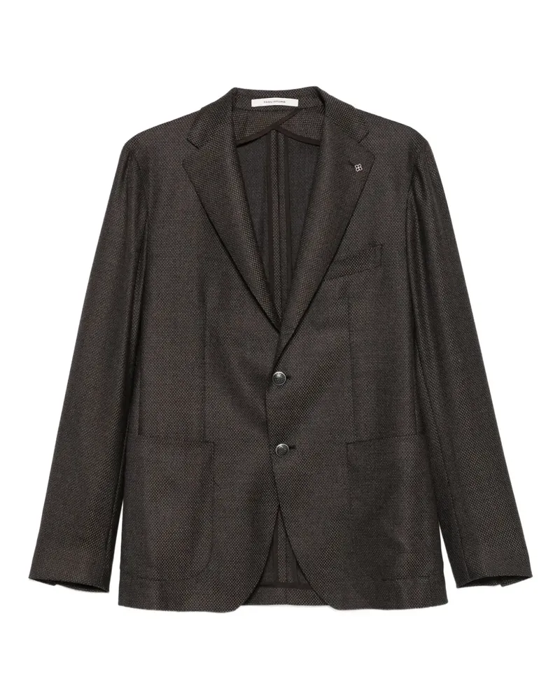 Tagliatore Einreihiger Blazer - Braun Braun