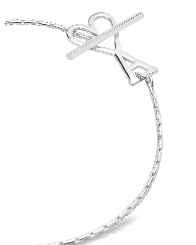 AMI Paris Ami de Coeur Armband - Silber Silber