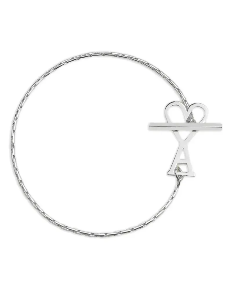 AMI Paris Ami de Coeur Armband - Silber Silber