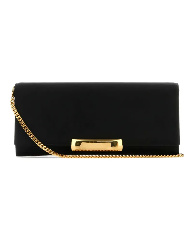 Tom Ford Clutch mit Klappe - Schwarz Schwarz